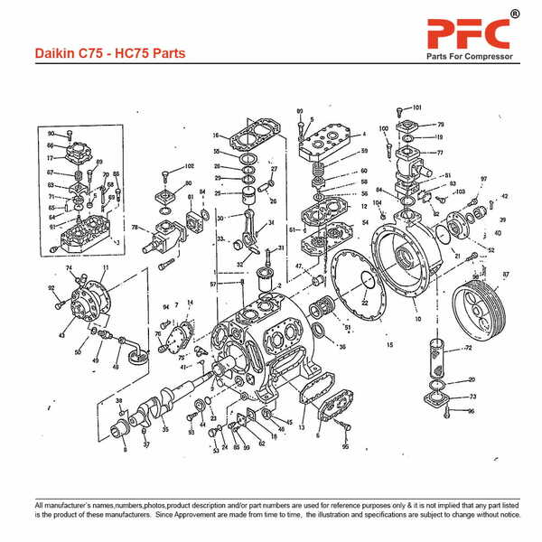 Connecting Rod C109220 Replacement