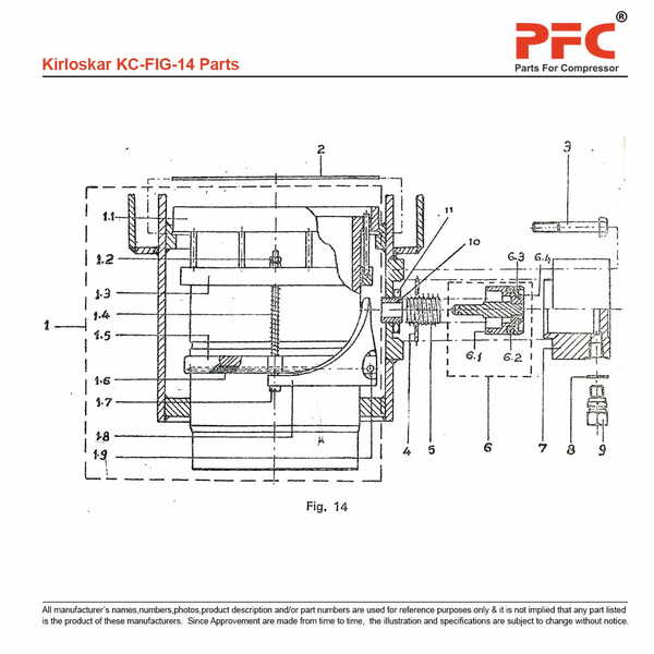 Spring 821005050 Replacement