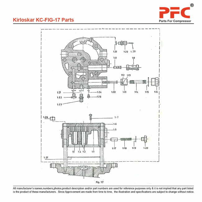 Stroke Limitor 820711050 Replacement