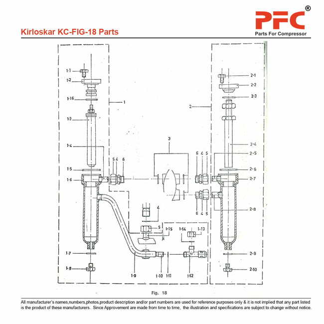 Tah - 8 Valve Assly 3510900350 Replacement