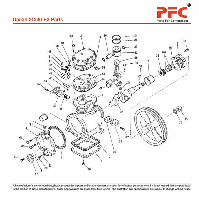 Piston Unloader 104701 Replacement