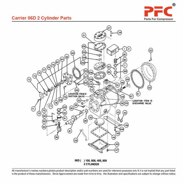 Crankshaft 6D75722 Replacement