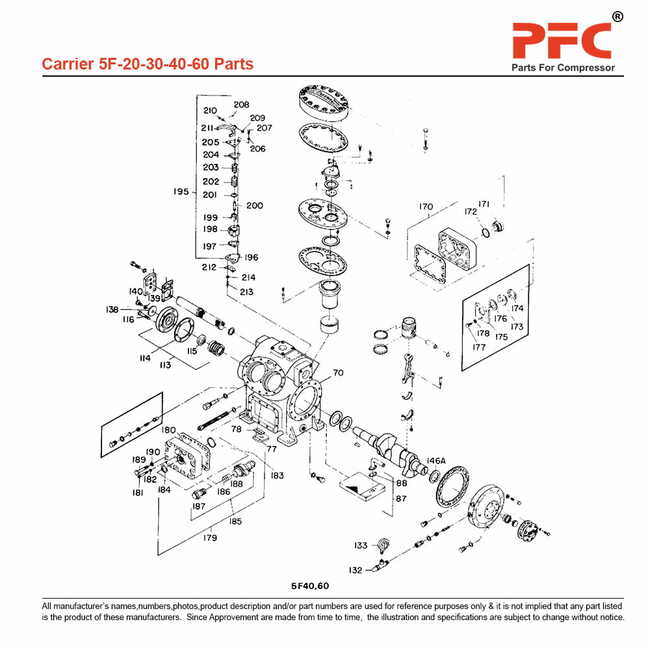 Crankshaft 5F30 5F301184 Replacement