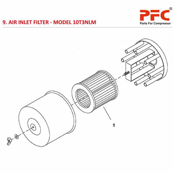 Air Inlet Filter IR 10T3 NL Air Compressor Parts