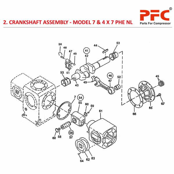 Crankshaft Assembly  PHE-7