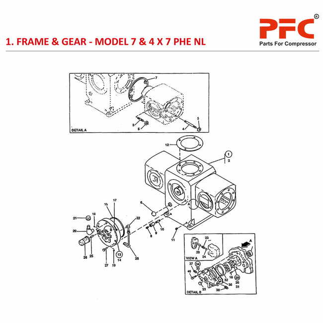 Frame & Gear Complete PHE-7