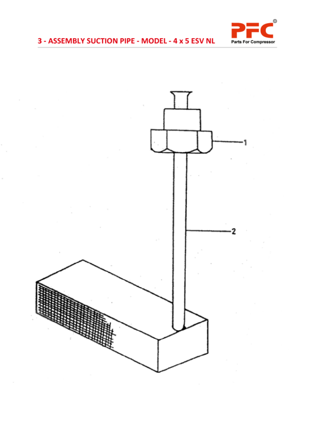 ASSEMBLY SUCTION PIPE - IR - 4 x 5 ESV NL Parts