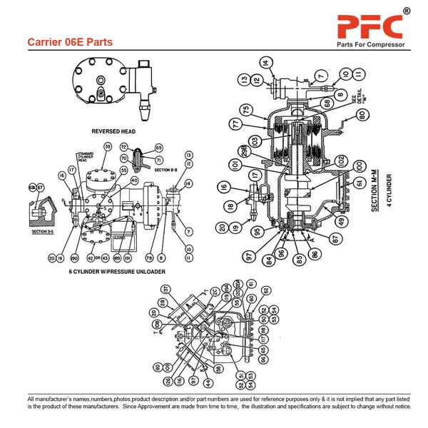 Compression Ring 6EA500321 Replacement