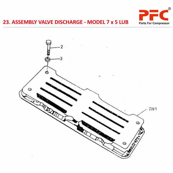 Assly Valve Discharge IR 7 x 5 ESV LUB Parts