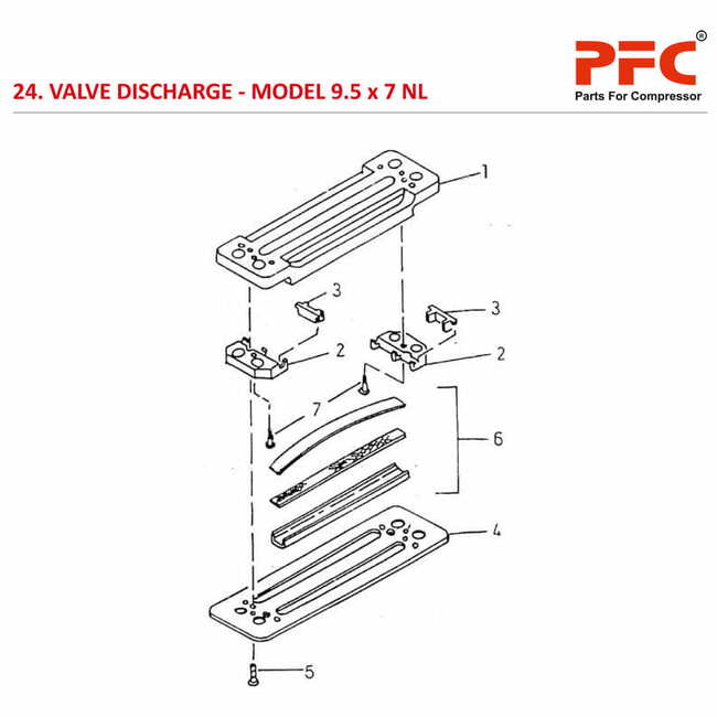 Valve Discharge IR 9 1/2 x 7 ESV NL Parts