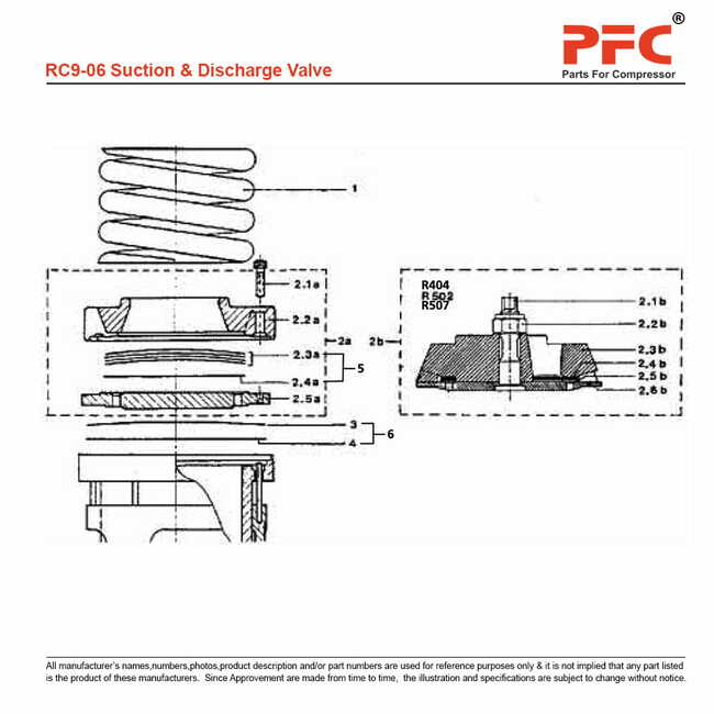 Discharge Valve Spring 1134090 Replacement