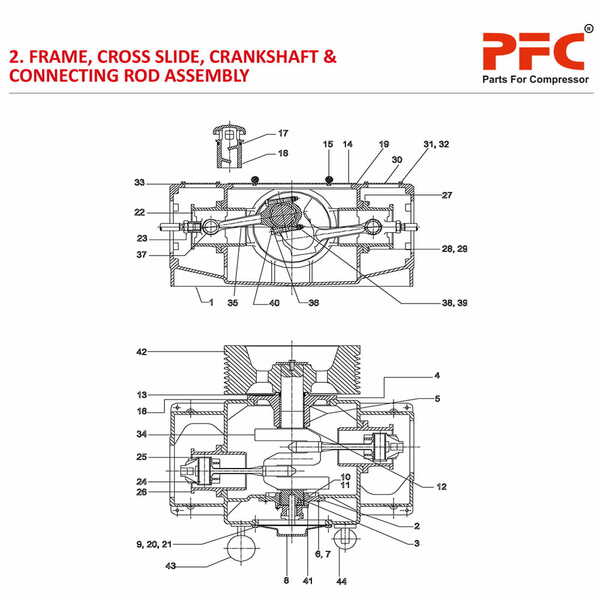 Frame Assembly HN2T 150-180