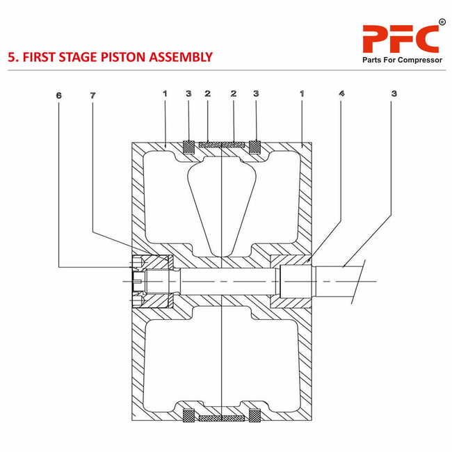 Piston Assembly HN2T 150-180