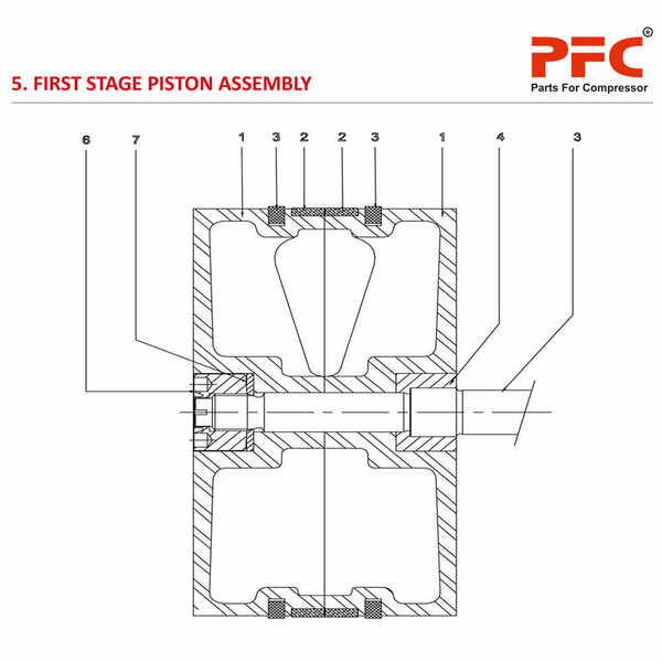 Piston Assembly HN2T 150-180