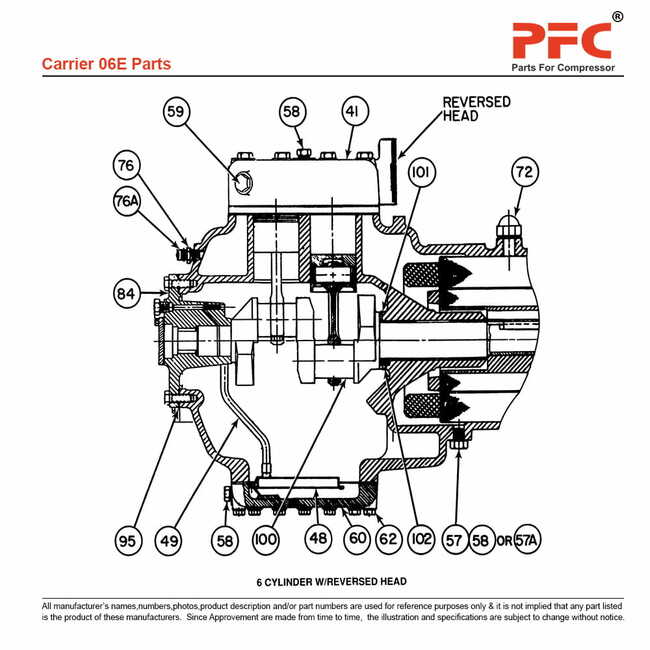 Piston 06EA660109 Replacement