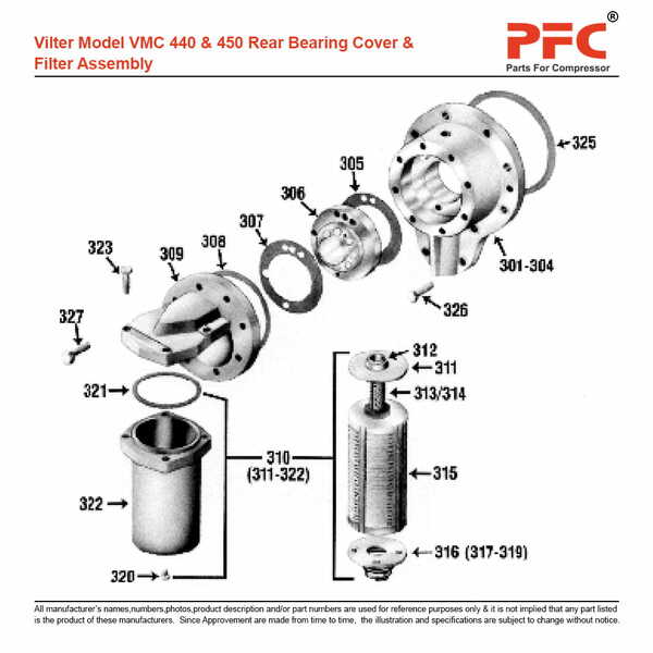 Rear Bearing Cover Assembly KT092 Replacement