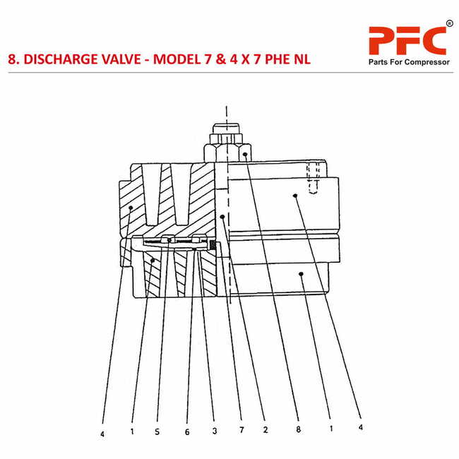 Valve Discharge Complete PHE-7