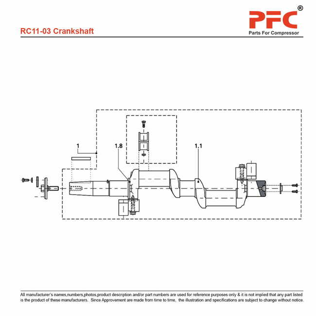 Carrier Disc 1125111 Replacement