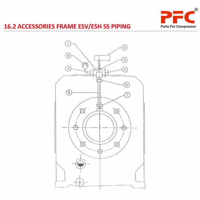 Accessories Frame 4.75 x 5 ESV 5 NL