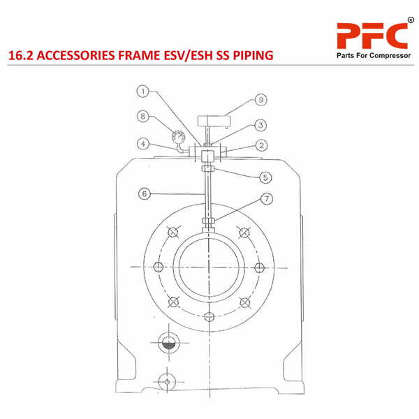 Accessories Frame 4.75 x 5 ESV 5 NL