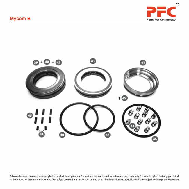 Mycom B Refrigeration Compressor Parts