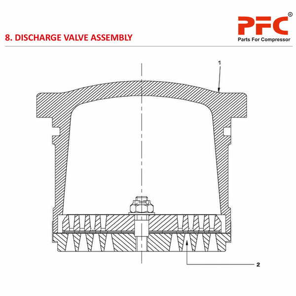 Discharge Valve Assembly HN2T 120-215