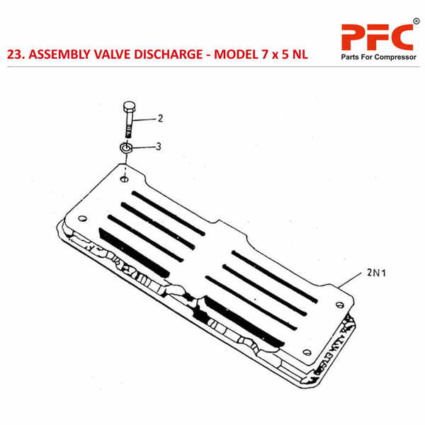 Assly. Valve Discharge IR 7 x 5 ESV NL Parts