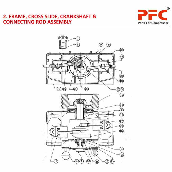 Frame Assembly HN2T 80PD