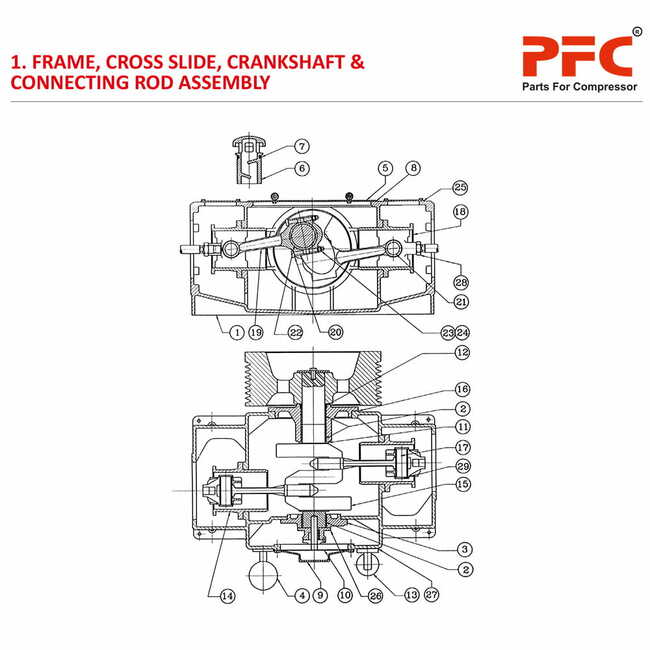 Frame Assembly HN2T 100PD