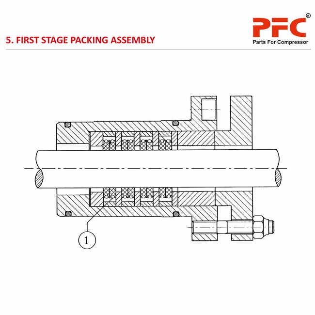 First Stage Packing Assembly HN2T 100PD